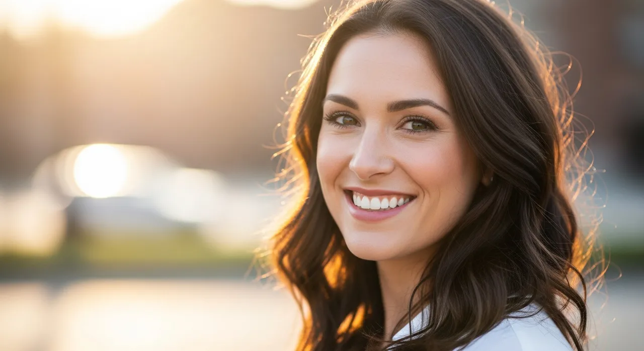 Portrait of Sarah M., happy platform member